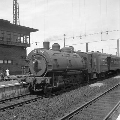 14 juin 1950 : Type 57 N° 57.032 à Bruxelles-Midi